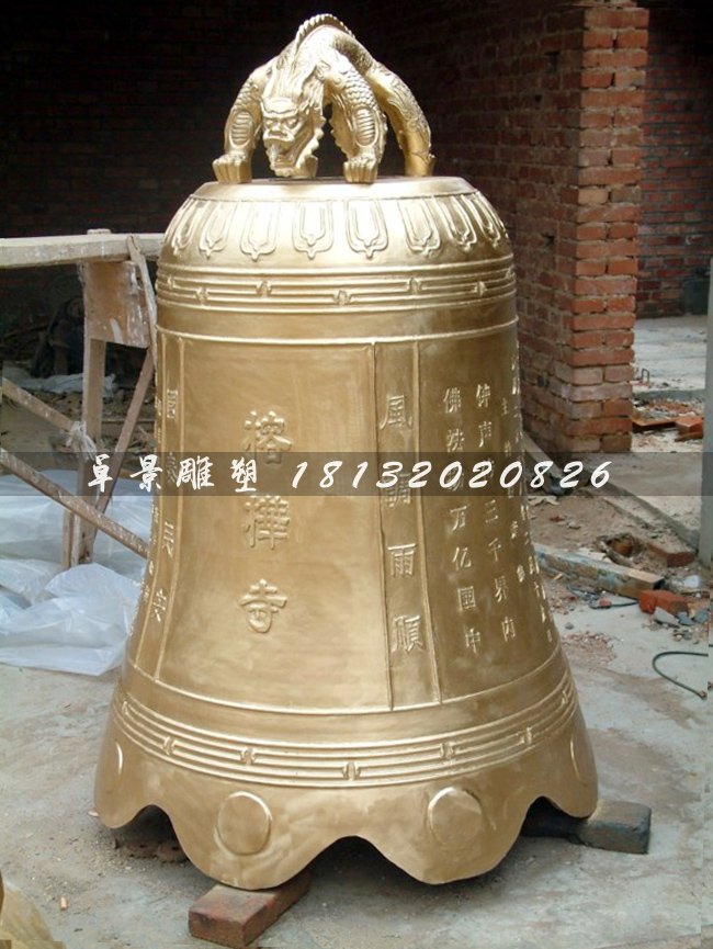 銅鐘，鑄造銅鐘，寺廟鐘銅鐘