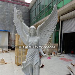 石頭女神雕塑，石雕女生雕塑