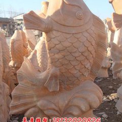 石雕魚，石頭魚石雕