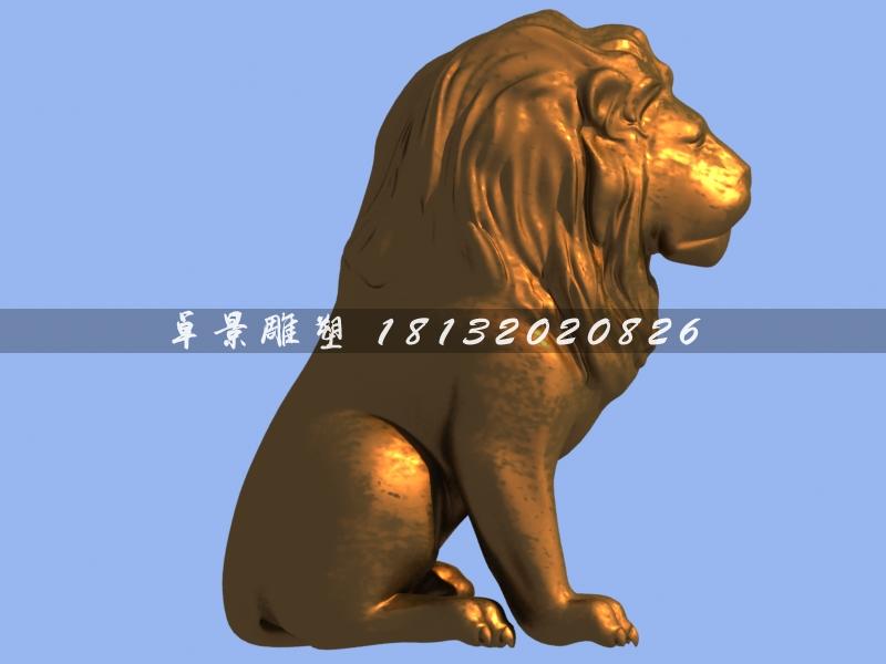 歐式銅獅子，鑄銅獅子雕塑