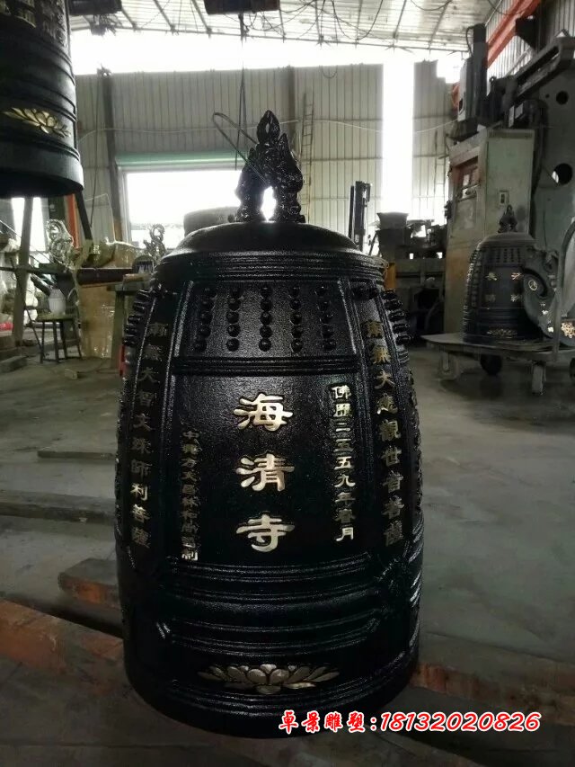 寺廟銅鐘，海清寺定制銅鐘