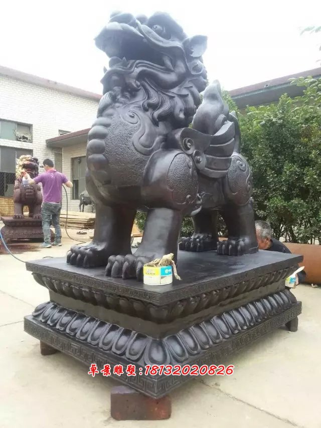 銅麒麟，銅雕麒麟，鑄銅麒麟雕塑
