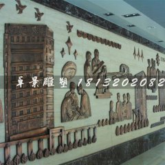 學(xué)校銅浮雕，學(xué)校浮雕墻