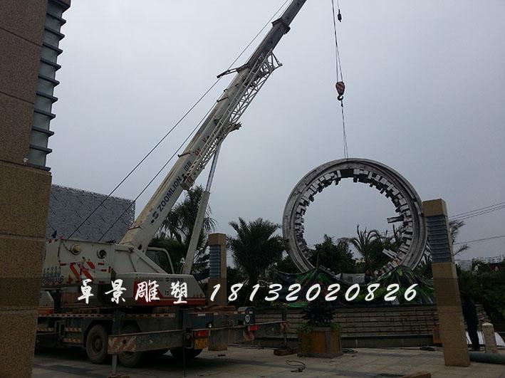 不銹鋼抽象城市雕塑，不銹鋼抽象雕塑
