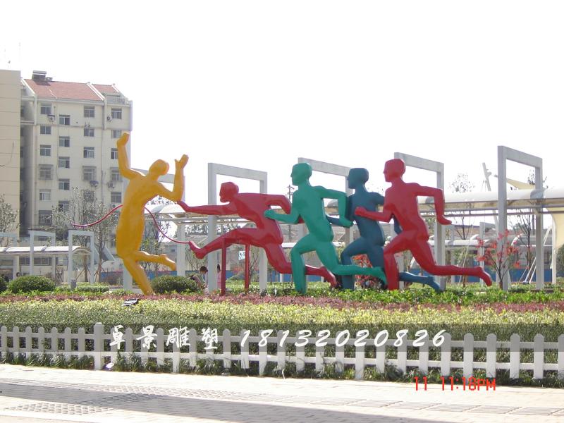 不銹鋼運動雕塑，不銹鋼抽象運動雕塑