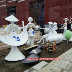不銹鋼人物雕塑，不銹鋼人雕塑