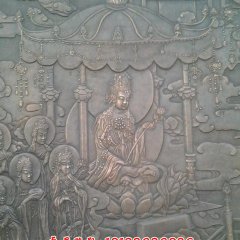 寺廟銅浮雕，紫銅浮雕