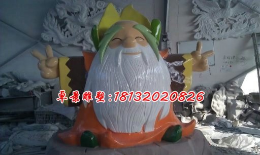 玻璃鋼卡通人物雕塑，玻璃鋼卡通雕塑 (3)