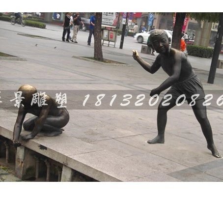 人物銅雕，公園小品銅雕 (6)