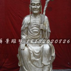 十八羅漢銅雕，鑄銅十八羅漢雕塑