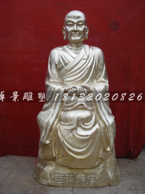 十八羅漢銅雕，鑄銅十八羅漢雕塑 (8)