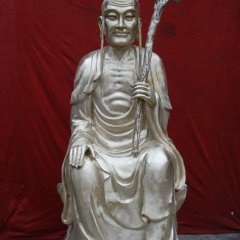 十八羅漢銅雕，鑄銅十八羅漢雕塑