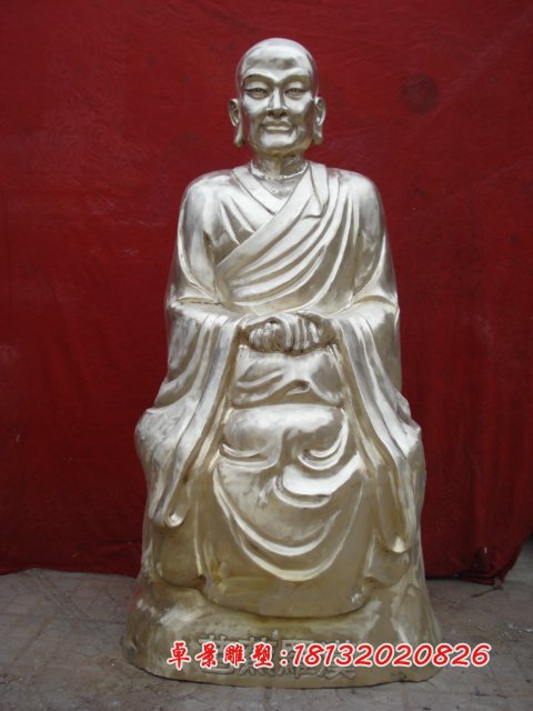 十八羅漢銅雕，鑄銅十八羅漢雕塑 (8)
