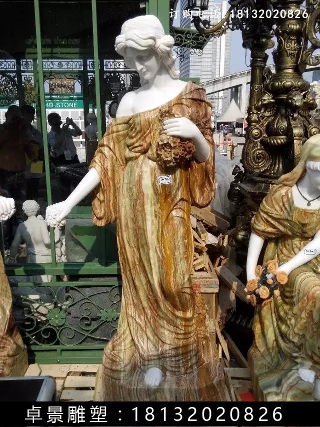 西方人物石雕，西方美女石雕 (1)