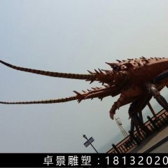 玻璃鋼龍蝦雕塑，仿真龍蝦雕塑