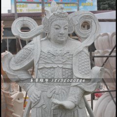 韋佗護法石雕，大理石韋佗雕塑