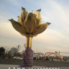 銅紫荊花雕塑，廣場(chǎng)紫荊花銅雕，廣場(chǎng)花朵銅雕塑