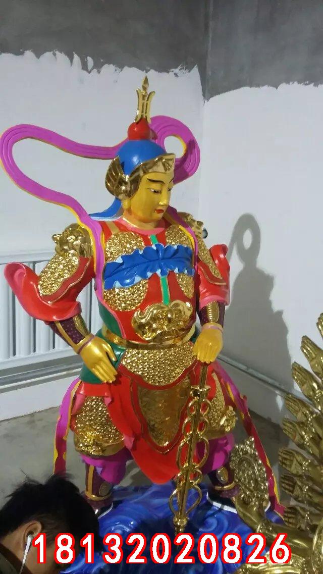玻璃鋼韋佗雕塑，玻璃鋼韋佗護(hù)法雕塑 (3)