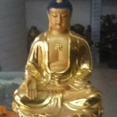 銅佛像，如來佛祖銅雕，鎏金銅佛像
