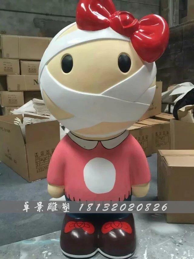 玻璃鋼卡通雕塑，玻璃鋼動物雕塑 (2)