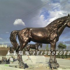 銅馬雕塑，銅駿馬雕塑