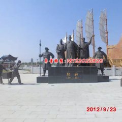 鄭和銅雕，鄭和下西洋銅雕