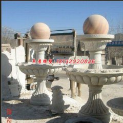風(fēng)水球噴泉，石雕噴泉雕塑