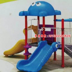 玻璃鋼滑梯雕塑，卡通玻璃鋼雕塑
