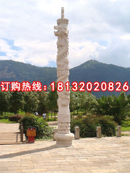 龍柱，盤龍柱，廣場龍柱石雕