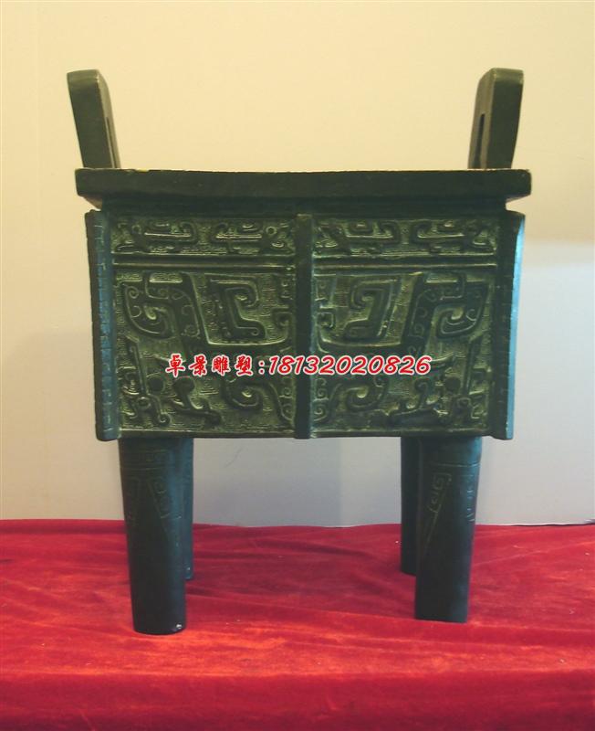 青銅鼎，鑄銅鼎，仿古銅鼎