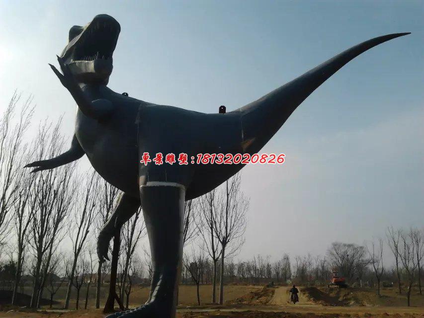 玻璃鋼恐龍雕塑，公園動(dòng)物雕塑 (1)