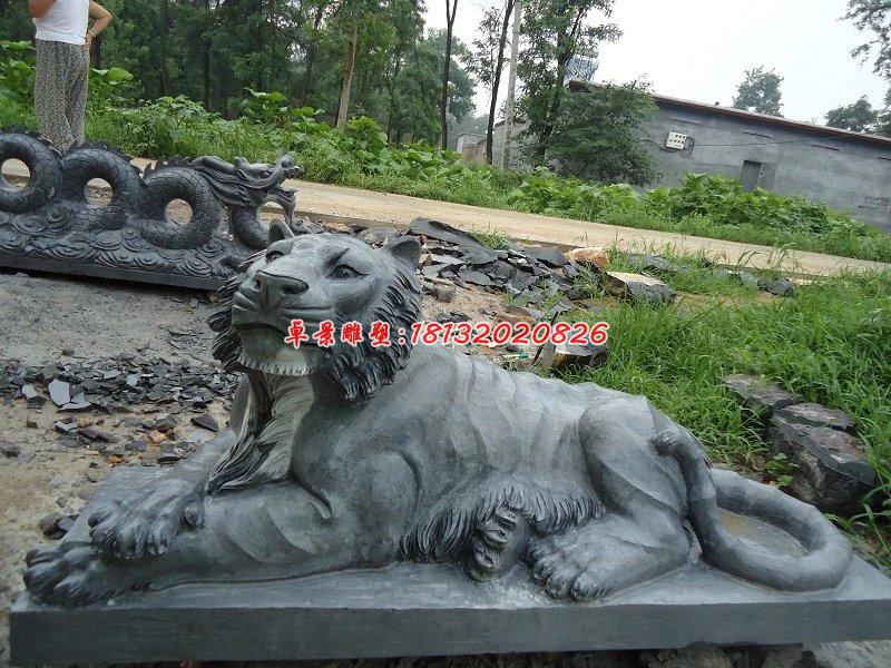 玻璃鋼老虎雕塑，玻璃鋼動(dòng)物雕塑 (1)