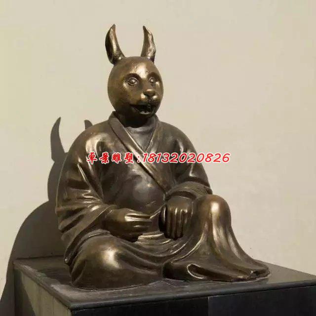 十二生肖銅雕，鑄銅十二生肖銅雕 (3)