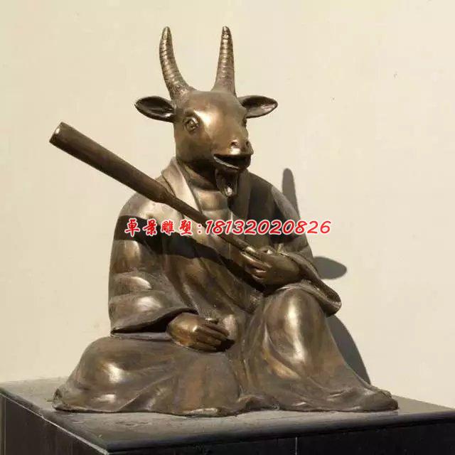 十二生肖銅雕，鑄銅十二生肖銅雕 (7)
