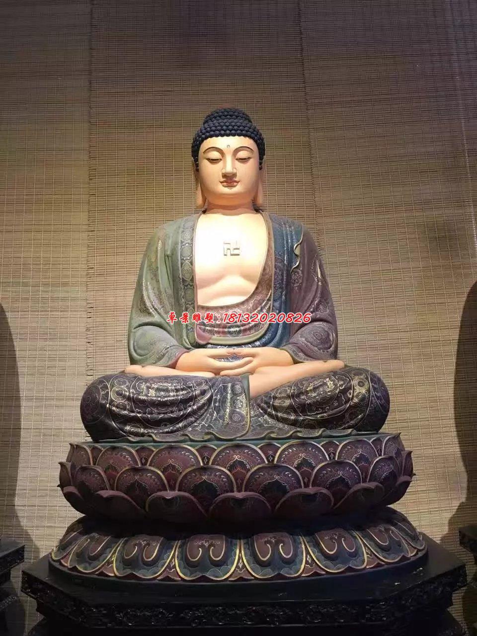 玻璃鋼佛像雕塑，如來佛祖雕塑