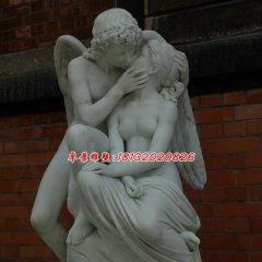 愛(ài)神石雕，漢白玉西方人物石雕