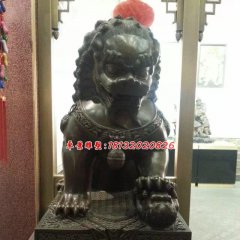 北京獅銅雕，鑄銅獅子雕塑