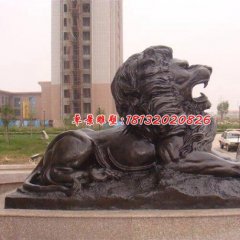 銅獅子，西洋獅子銅雕