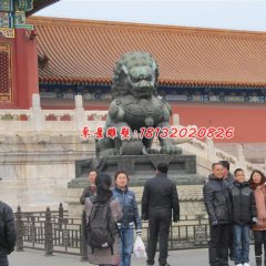 北京獅銅雕，青銅獅子雕塑