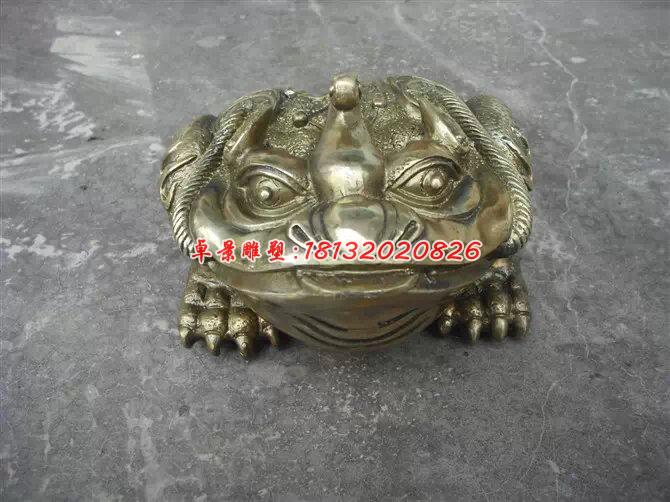 金蟾銅雕，招財(cái)金蟾銅雕 (1)