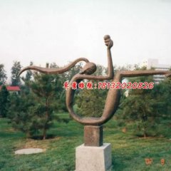 母子銅雕，公園景觀銅雕