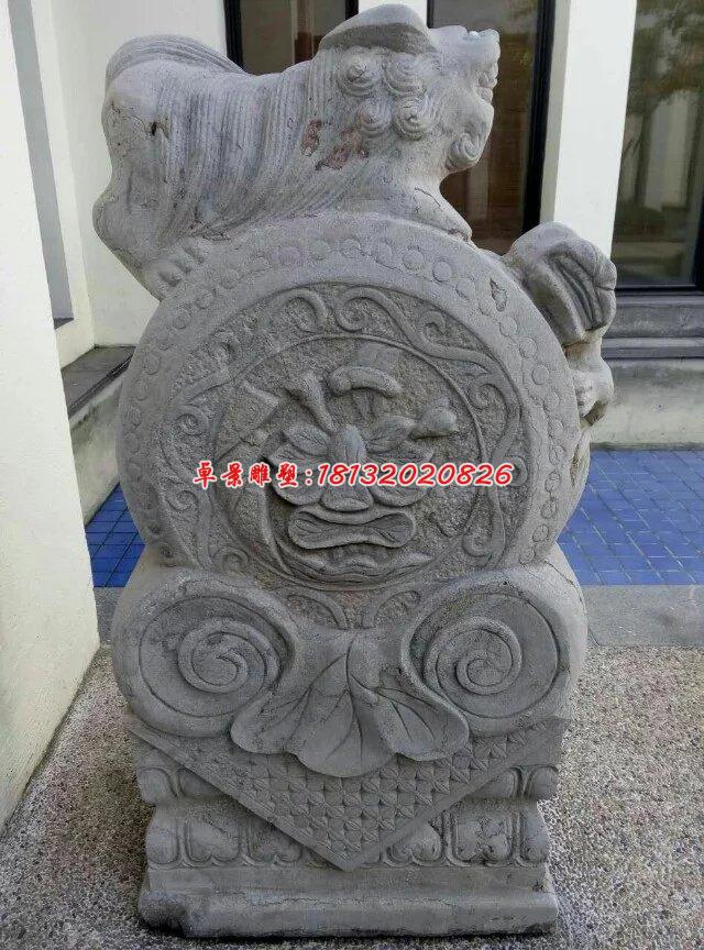抱鼓石，獅子石門墩