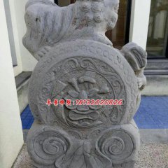 抱鼓石，獅子石門(mén)墩