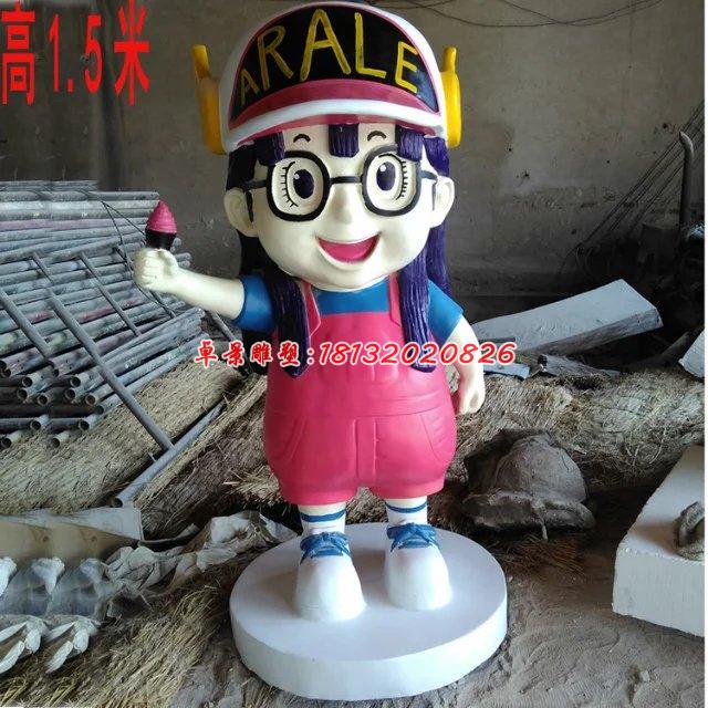 玻璃鋼阿拉蕾雕塑，玻璃鋼卡通人物雕塑