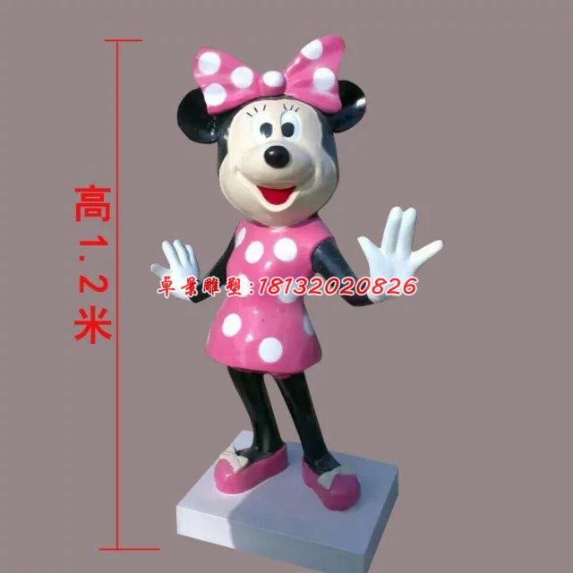 玻璃鋼米老鼠雕塑，玻璃鋼卡通雕塑 (1)