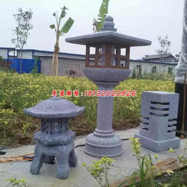 大理石燈，庭院仿古石燈雕塑