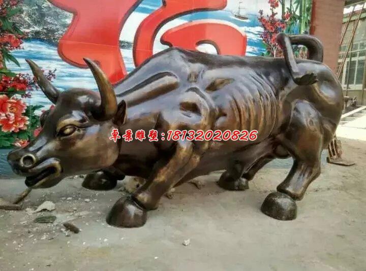 華爾街銅牛雕塑，廣場動物銅雕