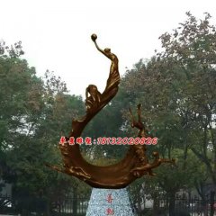 善動(dòng)銅雕，廣場(chǎng)景觀銅雕