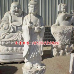 如來佛祖石雕，漢白玉佛像雕塑