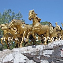 銅馬雕塑，鑄造銅馬，馬雕塑